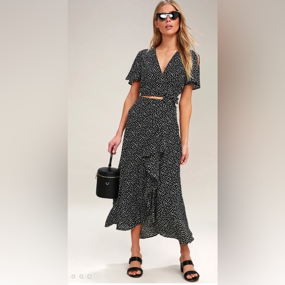 Lulus Other - 2 Piece Polka Dot Set